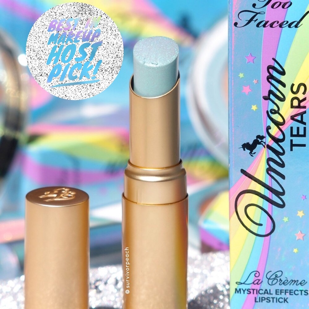 🆕Too Faced Unicorn Tears La Creme Lipstick 🦄